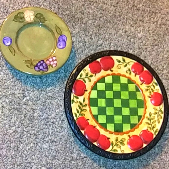 Two Yankee Candle Candle Trays